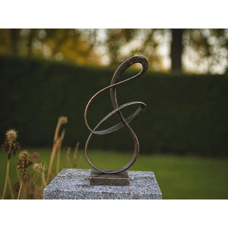 Sculpture Moderne 'Eternity' — AN2844BR-BI