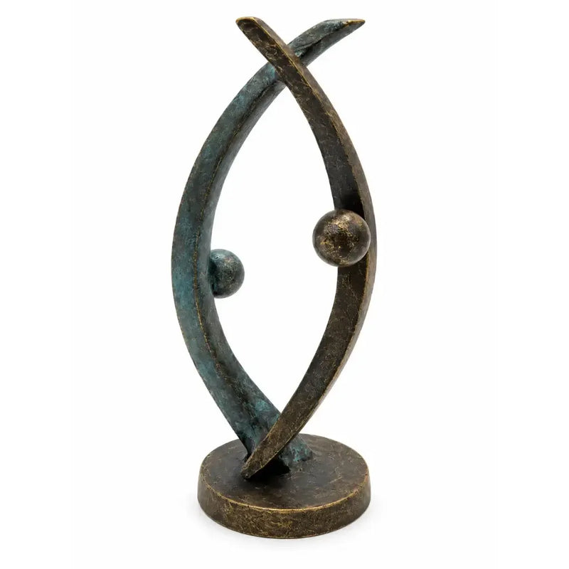 Sculpture moderne petite — AN3042BR-VI