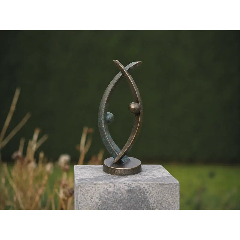 Sculpture moderne petite — AN3042BR-VI