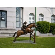 Cheval De Course Avec Jockey — B1079