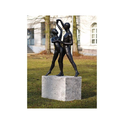 Couple D'Amour Sur Socle — B1094