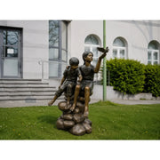 2 Enfants Sur Rocher — B1180