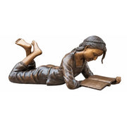 Fille Couchée Lisant — B1224