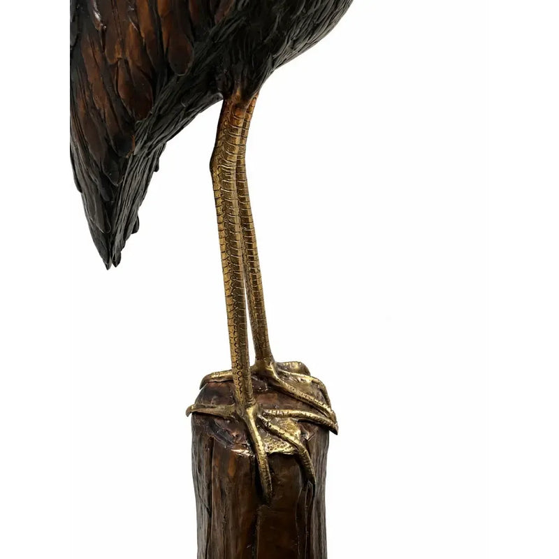 Grue sur un arbre — B1350
