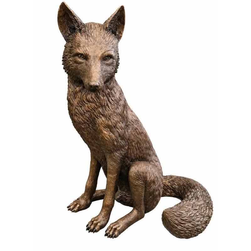 Renard assis — B1393