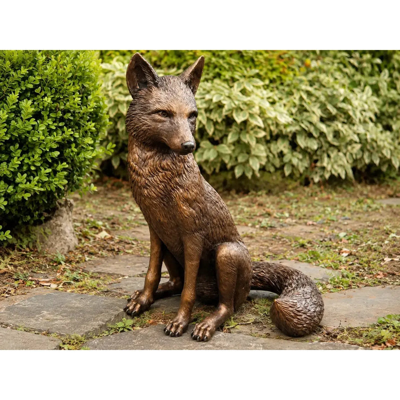 Renard assis — B1393