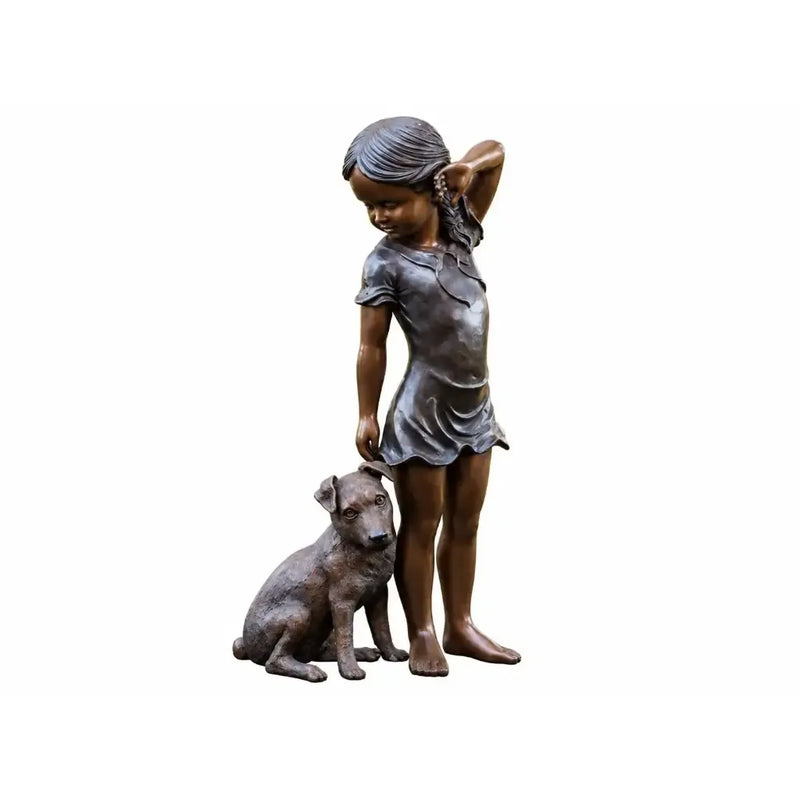 Fille Avec Chien — B1438