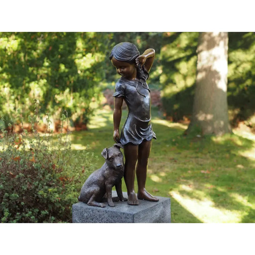 Fille Avec Chien — B1438