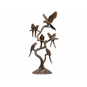 8 perroquets sur un arbre — B1486