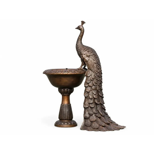 Paon sur un vase — B1501