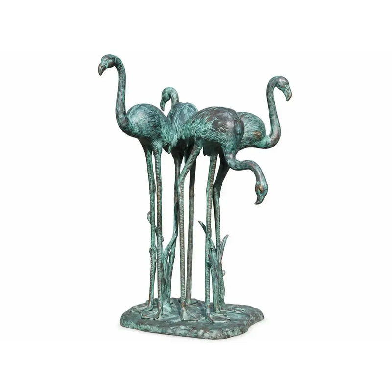 4 flamants roses — B1512
