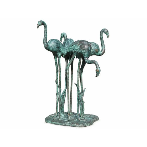 4 flamants roses — B1512