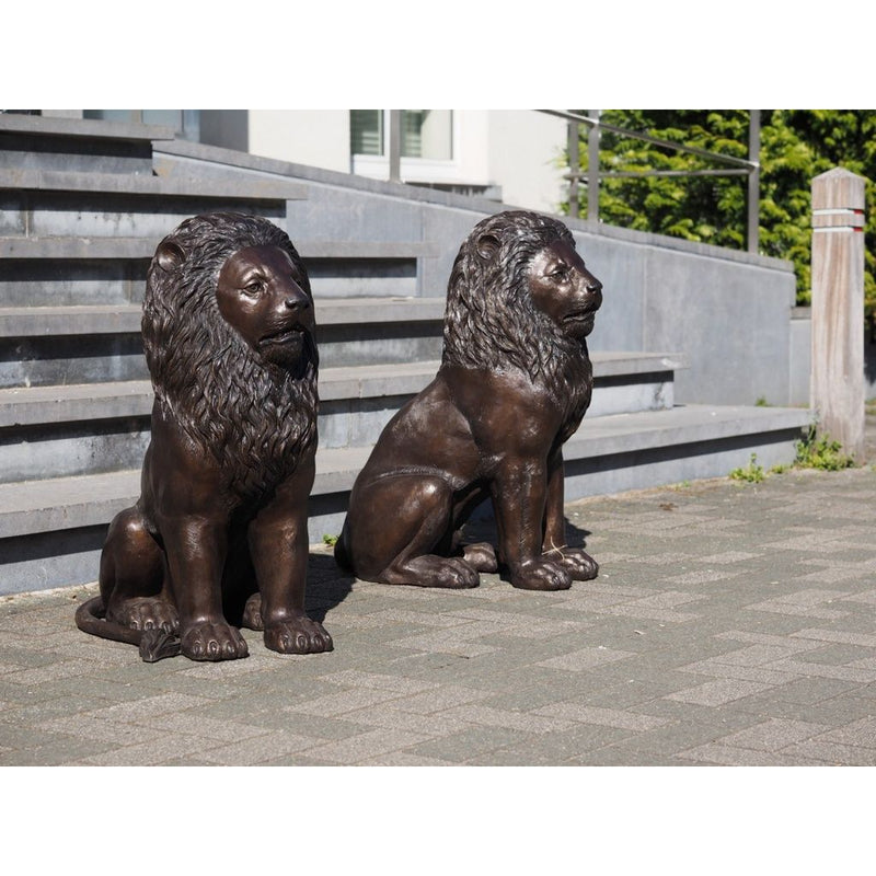 2 Lion assis — B1519