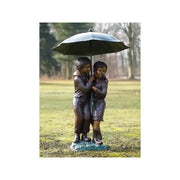 Couple sous parapluie — B215