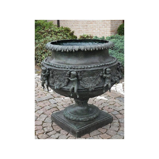Grande Vase Avec Des Anges — B438