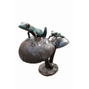 2 Grenouilles sur un champignon — B50552