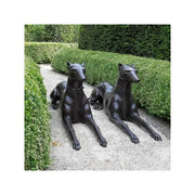 Paire De Chiens Couchant — B538