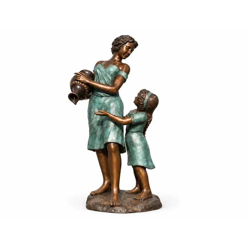 Mère et fille (fontaine) — B57322