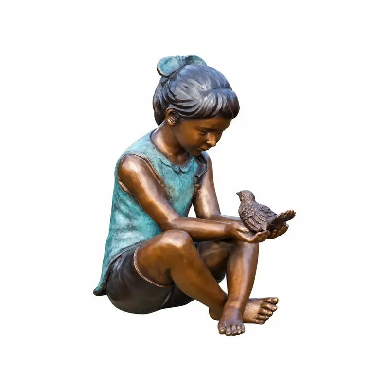 Fille Avec Oiseau — B91266