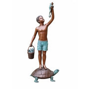 Garçon Sur Tortue — B91302