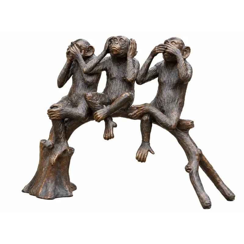 3 Singes Sur Branche — B97190