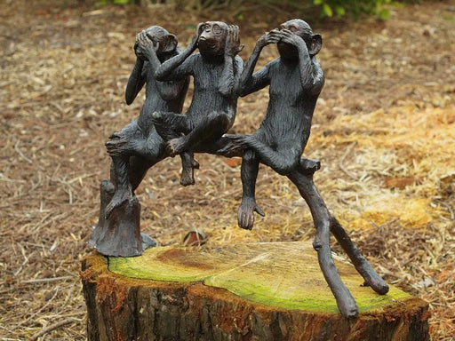 3 Singes Sur Branche — B97190