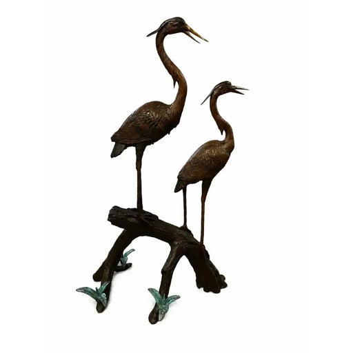 2 Hérons sur arbre — B97240