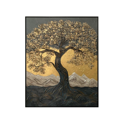 Tableau sur toile arbre 100x80 — CD005010