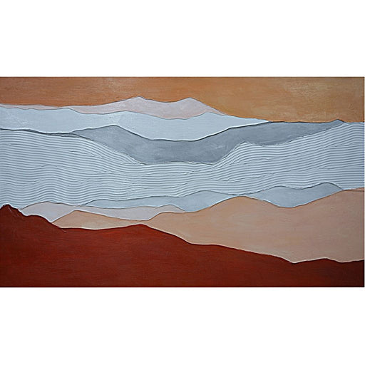 Canvas + Cadre Abstrait 80X140 Cm — CD007446