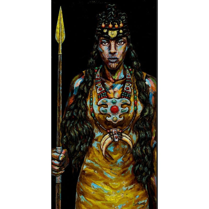 Canvas Cadre Homme Africain 60X120 — CD28166