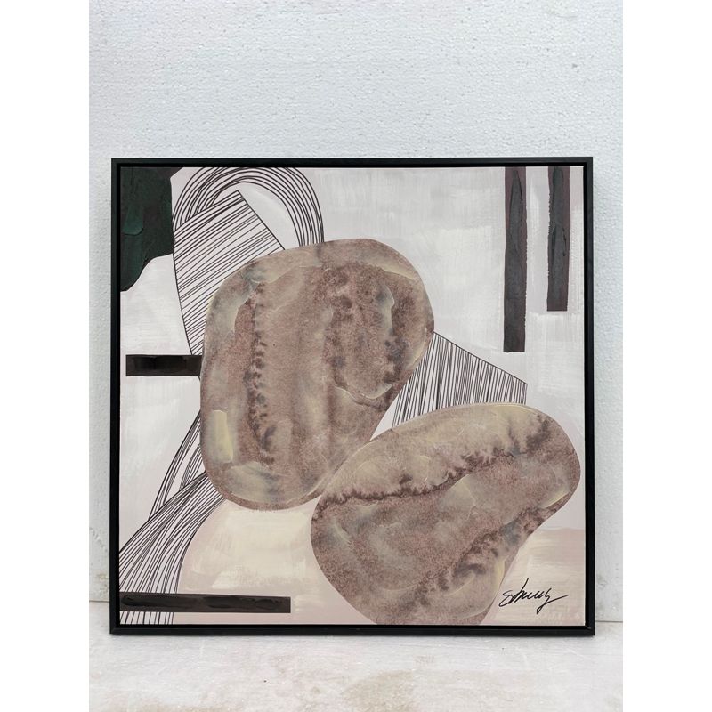 Canvas Moderne + Cadre 60X60 Cm — CD32142