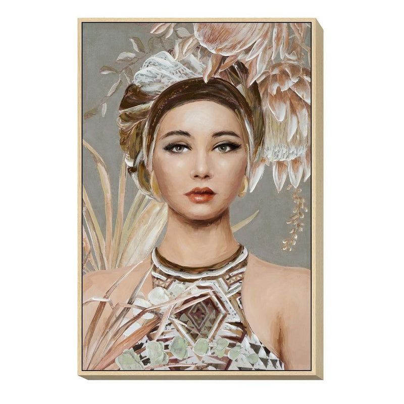 Canvas Femme + Cadre 120X80 Cm — CD32464