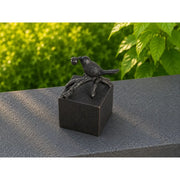 Mini urne avec oiseau — FV0605BRW-DB