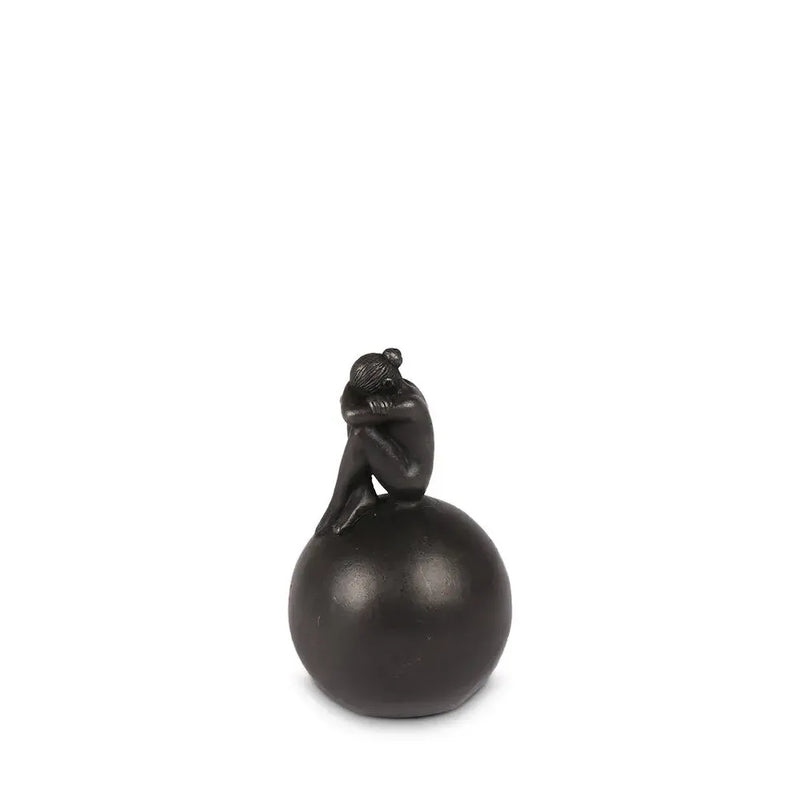 Mini Urne Jeune Fille en Deuil — FV0630BRW-DB