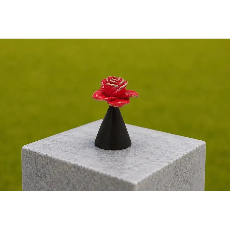 Urne Trepied Fleur Rouge — FV0700BRW-HP