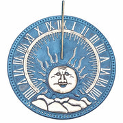 Cadran Solaire Plat 25 Cm. Soleil — GA6302V