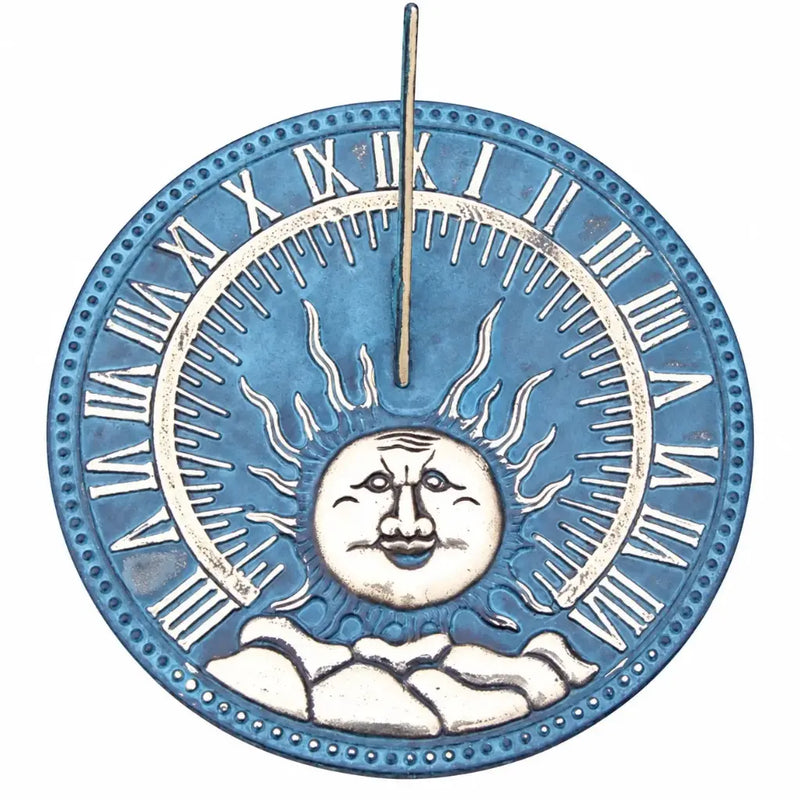 Cadran Solaire Plat 25 Cm. Soleil — GA6302V
