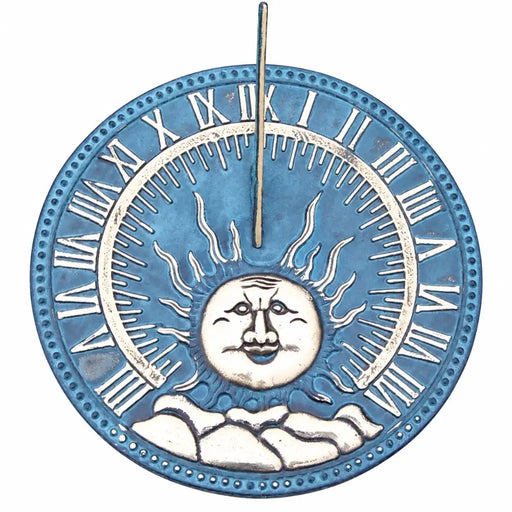 Cadran Solaire Plat 25 Cm. Soleil — GA6302V