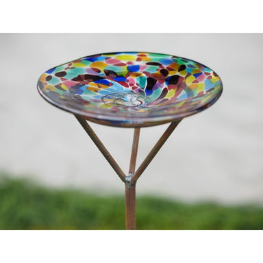 Vogelbadje 16 cm multicolor (Tige S) (2) — GD30004