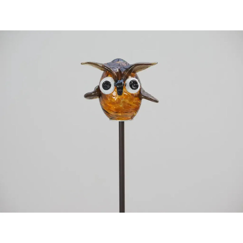 Hibou sur tige 10 cm (tige 75 cm) (6) — GD30112