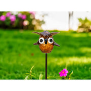Hibou sur tige 10 cm (tige 75 cm) (6) — GD30112