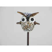 Hibou sur tige 10 cm (tige 75 cm) (6) — GD30113