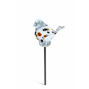 Oiseau blanc/brun 9 cm M6 - 60 cm (6) — GD30117
