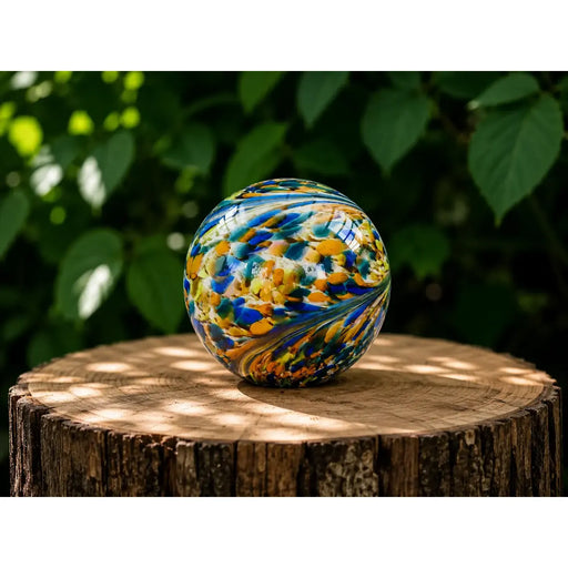 Boule en verre 18 cm Multicolore( 2) — GD30206