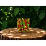 Verre pour bougie chauffe-plat multicolore 10 cm (6) — GD30215