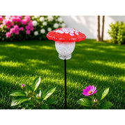 Champignon rouge/blanc 7 cm M6 - 60 cm (6) — GD30218