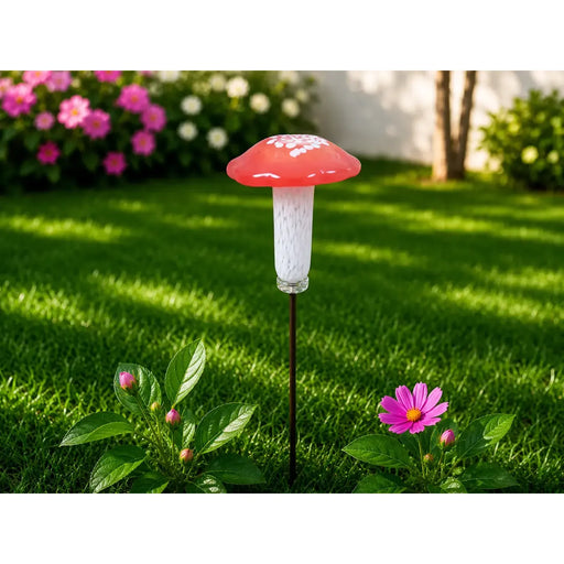 Champignon rouge/blanc M6 - 60 cm (6) — GD30223