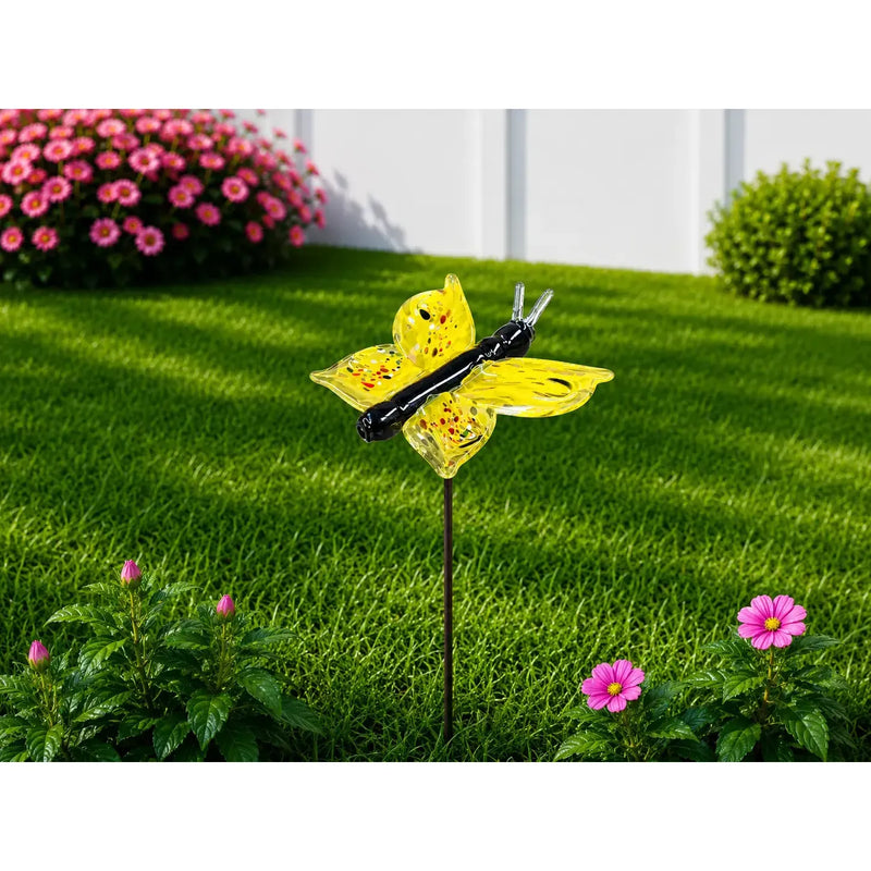 Papillon jaune/multicolore M6 - 60 cm (6) — GD30232