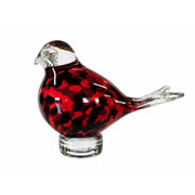 Oiseau noir/rouge tacheté M8 - 75 cm (6) — GD30241