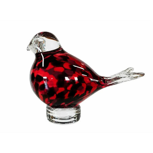 Oiseau noir/rouge tacheté M8 - 75 cm (6) — GD30241